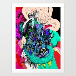 Pulled Into Lust Art Print