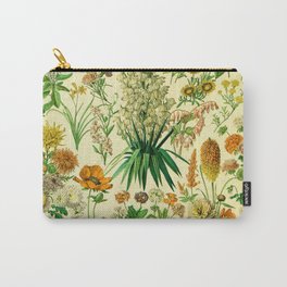 Adolphe Millot "Flowers" 2. Carry-All Pouch