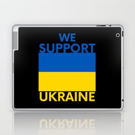 We Support Ukraine Laptop Skin