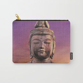 Boho Buddha Statue Image Carry-All Pouch