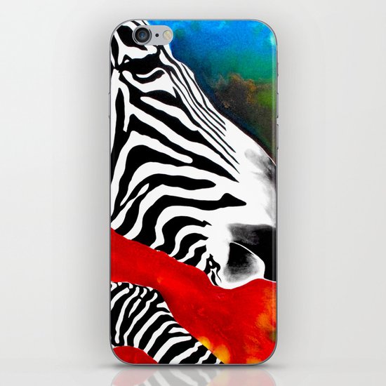 Zebra iPhone & iPod Skin