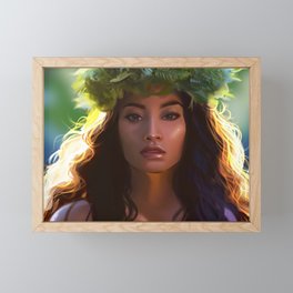 hapu'u Framed Mini Art Print