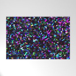 Mosaic Glitter Texture G45 Welcome Mat