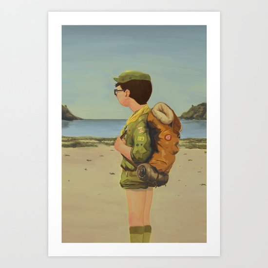 Scouting Art Print