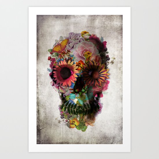 SKULL 2 Art Print