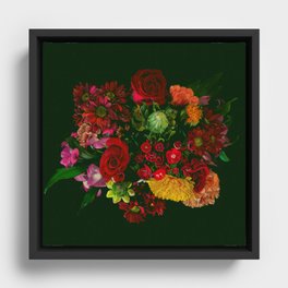 Bouquet #1 Framed Canvas