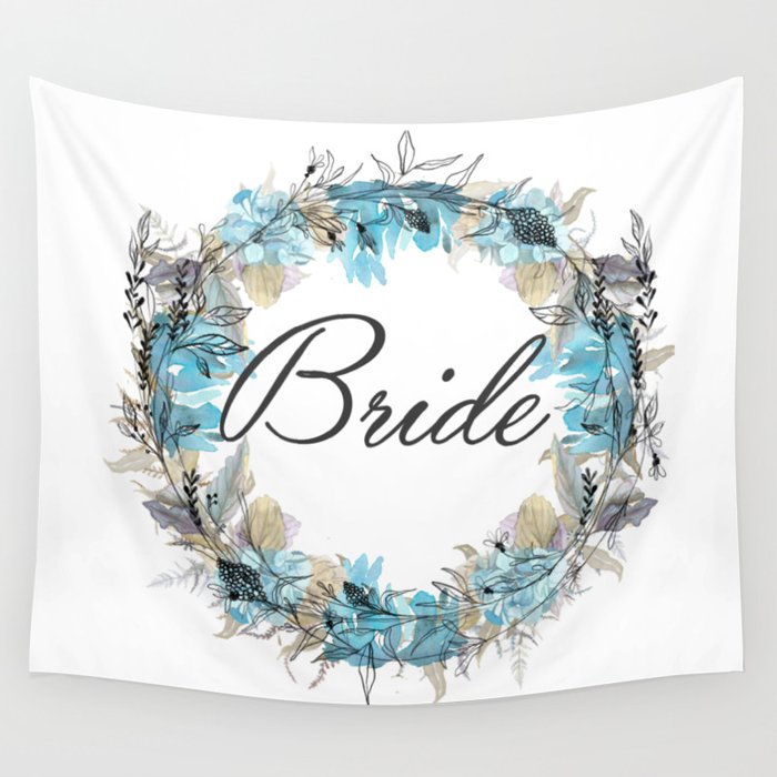 Bride Wall Tapestry