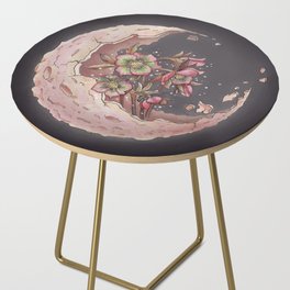 The hellebore (dark edition) Side Table