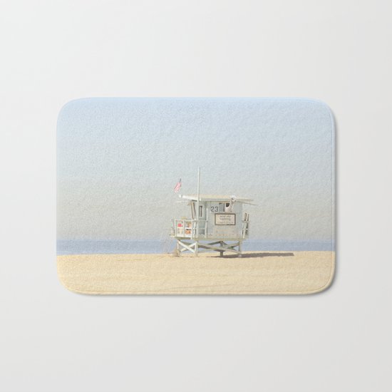 NEVER STOP EXPLORING VENICE BEACH No. 23 Bath Mat