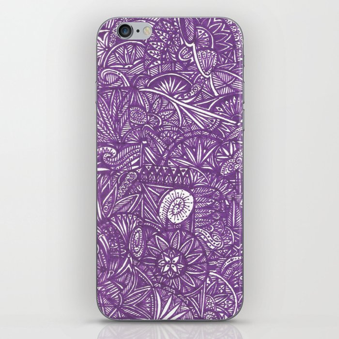 purple iPhone Skin