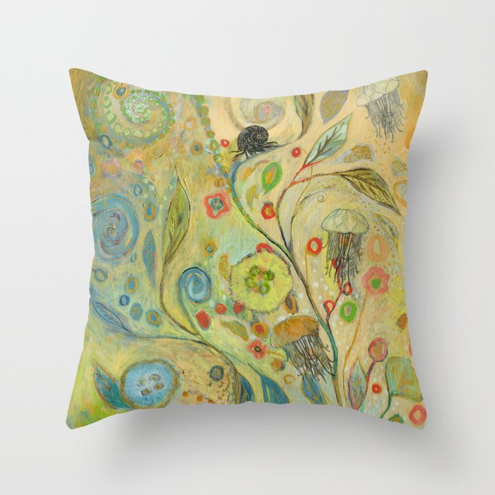 Embracing the Journey Throw Pillow