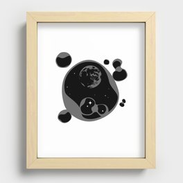Universe Inside a Swelling Bubble Recessed Framed Print