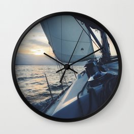 Boat Life Wall Clock
