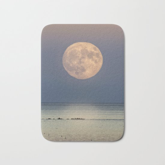 Spring Moonrise Bath Mat