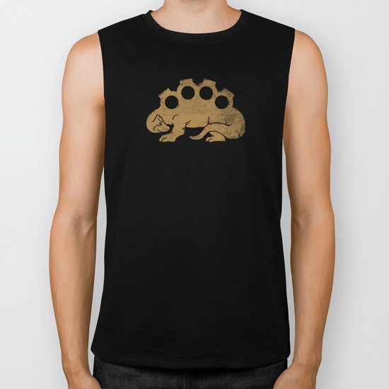Brassknuckleosaurus Biker Tank