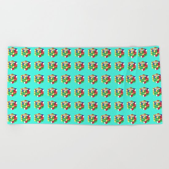 Do You Even Cube, Bro? | Rubik's Beach Towel