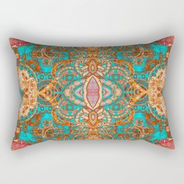 Pretty Boujee Boho Mandala Rectangular Pillow
