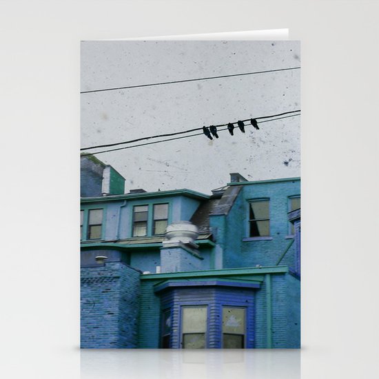 Blue Stationery Cards
