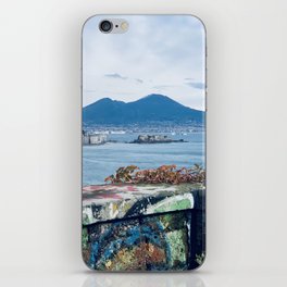 Colorful Vesuvio Naples Landscape Pompei iPhone Skin