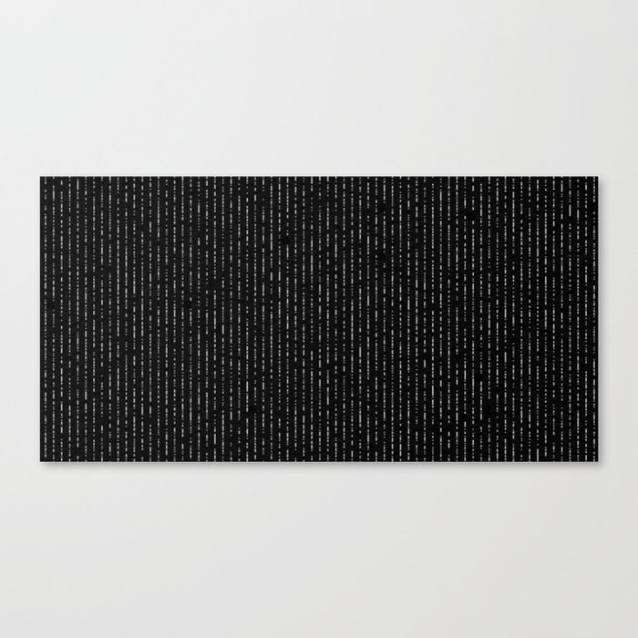 Matrix - a random dotplot Canvas Print