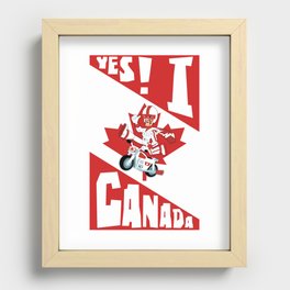 Yes! I Canada - 1 Recessed Framed Print