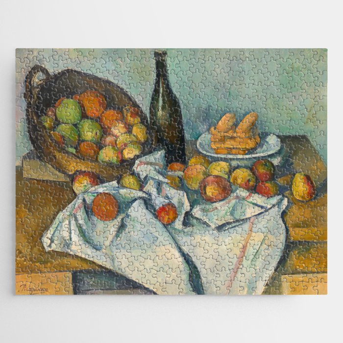 Paul Cezanne - The Basket of Apples Jigsaw Puzzle