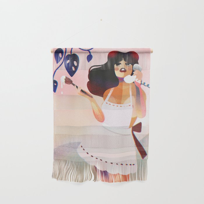 Tropical Sexy Housewife Art-Lily Cakes Wall Hanging