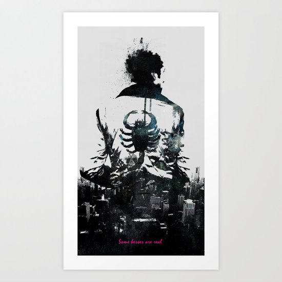 Everyone deserves a hero Art Print