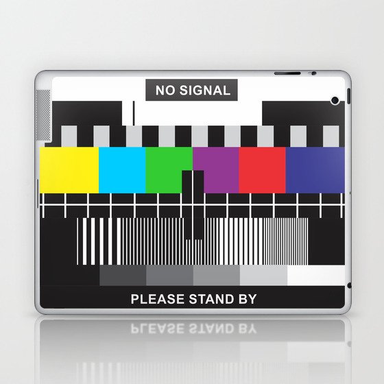 TV No Signal Laptop & iPad Skin