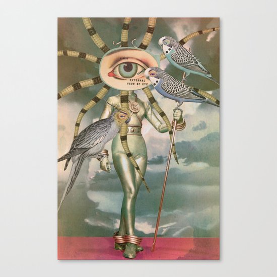BIRD WATCHERS Canvas Print