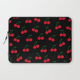 Cherries 2 (on black) Laptop Sleeve