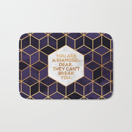 You are a diamond, dear. Bath Mat