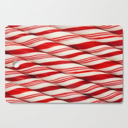 Christmas Candy Cane Pattern Cutting Board