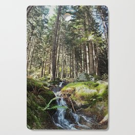 Water in the woods Cutting Board