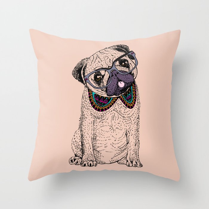 the crown pug pillows