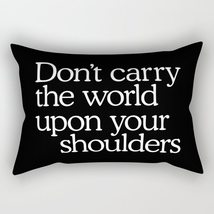 Shoulders store on pillow