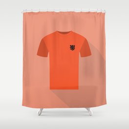 Netherlands 1974 Jersey Shower Curtain