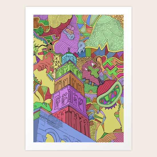 Saint Domnius Art Print