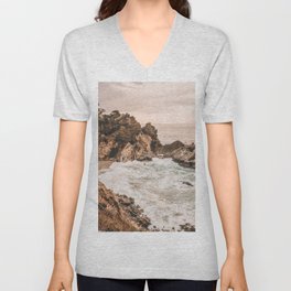 California Big Sur V Neck T Shirt