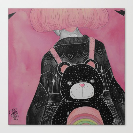 T e d d y Canvas Print