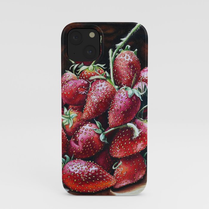Swaziland Strawberries iPhone Case