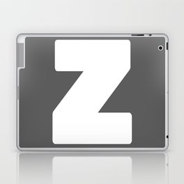 Z (White & Grey Letter) Laptop Skin