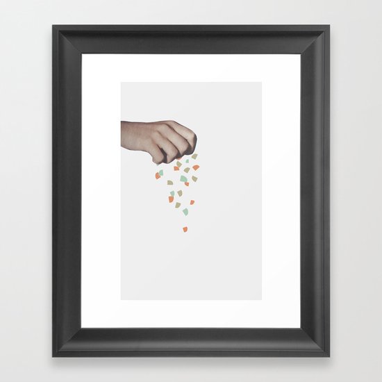 give/take Framed Art Print
