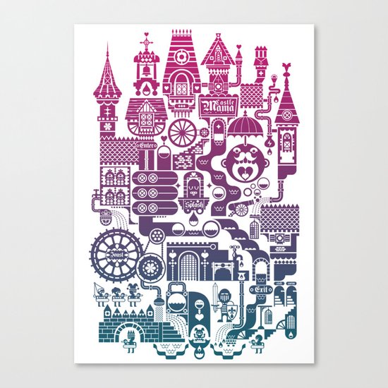 Castle Mama Canvas Print