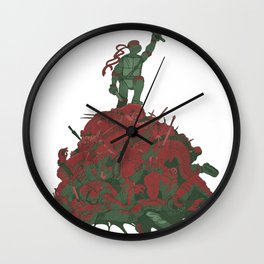 Never Forget That They Were Ninja Wall Clock