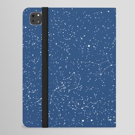Night Sky Star Map iPad Folio Case