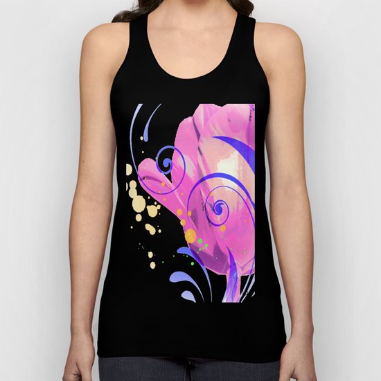 Designer Tulip Unisex Tank Top