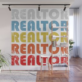 Realtor. Real estate agent gifts Wall Mural