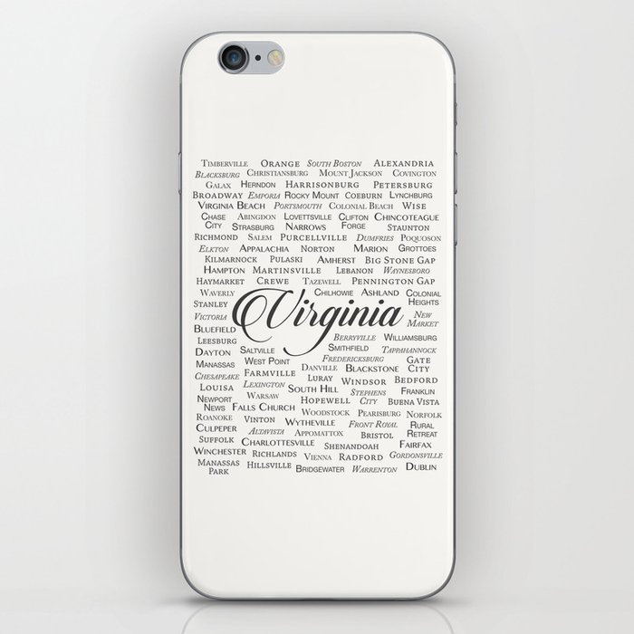 Virginia iPhone Skin