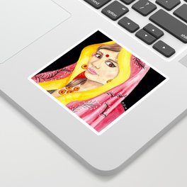 Bengali Princess Sticker